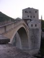 Starý most v Mostaru z levého břehu Neretvy. 5.5.2009 © Aleš Svoboda