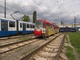 Tramvaje typu SATRA 2 ve vozovně Alipašino Pole. 6.5.2009 © Rastislav Štangl