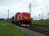 T 466.0253 priváža vlak zo Zvolena, Vrútky, 30.5.2009 © lacino.h