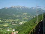 18.07.2009 - Sandzak: železnica sa tu vyšplhá postupne až do výšky vyše 1000 m.n.morom © Ivan Schuller