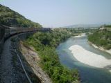 18.07.2009 - Podgorica: Panonija sa vlní pred hlavným mestom Čiernej Hory ponad kaňon © Ivan Schuller