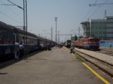 18.07.2009 - Podgorica: železničná stanica so zmeškaným rýchlikom Panonija © Ivan Schuller