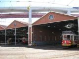 11.06.2009 - Vozovňa mestských električiek pod mostom - Ponte 25 de Abril © František Halčák