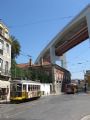 11.06.2009 - Vozovňa mestských električiek pod mostom - Ponte 25 de Abril © František Halčák