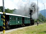 31.7.2009 - Historický vlak v žst. Dubová © Mgr. R.Kadnár