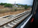 09.06.2009 - úsek Enllaç - Inca: práce na zdvojkolejnění trati (foto z vlaku) © PhDr. Zbyněk Zlinský