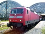 03.07.2004 - Dresden Hbf: lokomotiva  120.114-4 na EC 178  Praha hl.n. - Westerland (Sylt) © PhDr. Zbyněk Zlinský