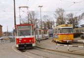 23.04.1997 - Miskolc, Tram. KT8D5 ev.č. 207, Tram. ev.č. 169 © Václav Vyskočil