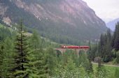 27.08.1997 - Bergün - Preda: Albula viadukt 3 Ge 4/4III 642 RhB © Václav Vyskočil