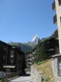 25.07.2009 - Zermatt. Majestátny Matterhorn je známym štítom v Zermatte a v jeho Okolí © Mária Gebhardtová