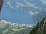 26.07.2009 - Pilatus. Aj jazero a Luzern boli vidieť © Mária Gebhardtová