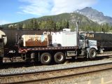 21.9.2009 - Banff, AB. Záber na dvojcestný nákladiak. Jedná sa o modifikovaný ťahač výrobcu Western Star © Michal Stríž