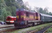 16.09.1995 - Jedlová 742.134 Os 16628 © Václav Vyskočil