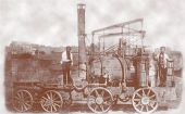 Blackettov a Hedleyov parný rušeň „PUFFING BILLY“ z roku 1813 s usporiadaním pojazdu B. (Zdroj: www.locos-in-profile.co.uk).