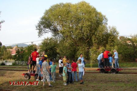 Do Vrbového po koľajniciach v roku 2009