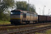 752 018 odchádza z Kapušian pri Prešove s Mn81150, 16.9.2009. © Bc. Martin Horňák