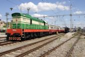 10.06.2006 - Pečky: T 669.0085 a souprava vozů Bam na dětské pouti © Jiří Řechka