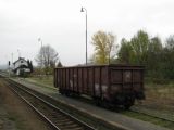 28.10.2009 - Hradčovice: neveselý pohled na někdejší rušnou stanici (foto z Ex 527) © PhDr. Zbyněk Zlinský