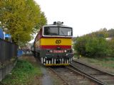 28.10.2009 - Luhačovice: 754.044-6 v čele Ex 527 ''Mojmír'' Praha hl.n. - Luhačovice © PhDr. Zbyněk Zlinský