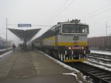 04.11.2009 - Jihlava: 754.023-0 nastoupila na R 929 ''Jihlava'' Strakonice - Brno © PhDr. Zbyněk Zlinský