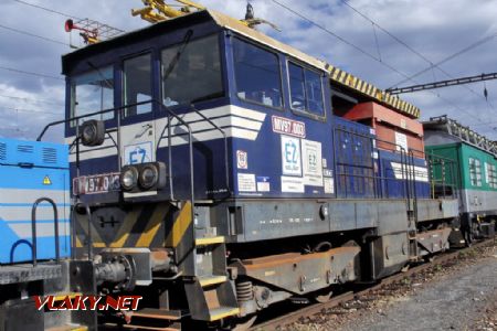 29.09.2007 - Břeclav: MV 97.003 na pracovním vlaku Elektrizace železnic Praha © PhDr. Zbyněk Zlinský