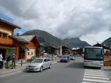 Centrum Livigna z centrální autobusové zastávky. 5.7.2009 © Tomáš Kraus