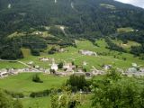 Vesnička San Carlo v údolí Vale di Poschiavo. 5.7.2009 © Jan Přikryl