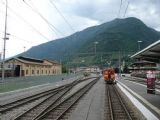 Kolejiště ve stanici RhB v Tiranu. 5.7.2009 © Tomáš Kraus