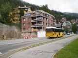 Autobus Postauta míří ze St.Moritz Bad k nádraží. 6.7.2009 © Jan Přikryl