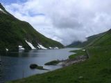 Jezero Oberalpsee směrem k západu. 6.7.2009 © Aleš Svoboda