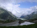 Pohled z průsmyku Grimsel na sever. 7.7.2009 © Aleš Svoboda