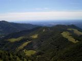 Pohled z vlaku pod vrcholem Monte Generoso. 8.7.2009 © Jan Přikryl