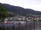 Předměstí Locarna od jezera Lago Maggiore. 8.7.2009 © Aleš Svoboda