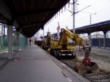 Namiesto vlakov prišli už iba bágre, Wien Südbahnhof, 12.12.2009 © Kamil Korecz