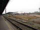 Časť nástupišťa už chýba, Wien Südbahnhof,  12.12.2009 © štb