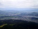Celkový pohled na Luzern z vrcholu Pilatu. 12.7.2009 © Jan Přikryl