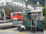 Původní parní lokomotiva dráhy Vitznau- Rigi. 12.7.2009 © Jan Přikryl