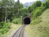 Tunel trati na Rigi nedaleko stanice Vitznau. 12.7.2009 © Jan Přikryl