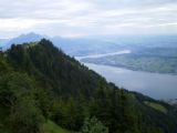 Pohled na hřeben pohoří Rigi. 12.7.2009 © Jan Přikryl