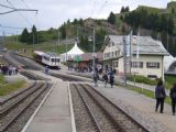 Kolejiště uzlové stanice Rigi-Staffel. 12.7.2009 © Jan Přikryl