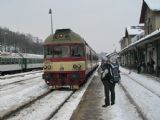 16.01.2010 - Mladá Boleslav hl.n.: 854.215-1 + 954.212-7 přijíždí jako R 1113 Rumburk - Kolín © PhDr. Zbyněk Zlinský