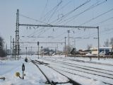 23.01.2010 - Jaroměř: stanice od východního zhlaví © PhDr. Zbyněk Zlinský