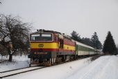 23.01.2010 - Jaroměř: 754.078 na R848 Úpa u Bulharské ulice © Radek Hořínek