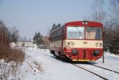 23.01.2010 - Jaroměř: 810.347, Os5467 se blíží k nádraží © Radek Hořínek