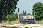 Obiehanie v žst. Turňa nad Bodvou, 30.6. 2008, ©Ing. Igor Molnár