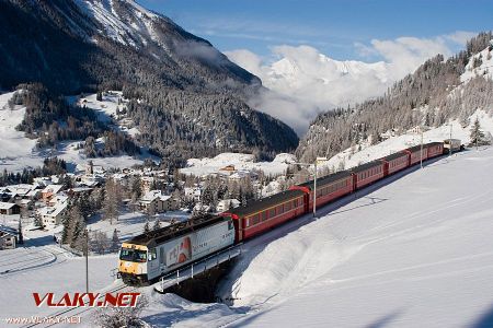 Sánkarská sezóna na Rhätische Bahn