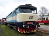 15.05.2004 - Liberec: ''zamračená'' 749.249-9 na výstavě vozidel © PhDr. Zbyněk Zlinský