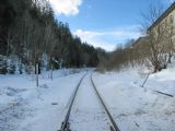 27.02.2010 - Bayerisch Eisenstein: trať směr Zwiesel © PhDr. Zbyněk Zlinský