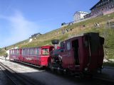 7.9.2009 Schafbergbahn - vrcholová stanice Schafbergspitz © Aleš Svoboda