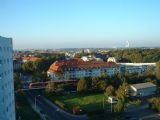 Desiro vyrážející jako RE8 do Wismaru jsem vyfotil z balkónu na koleji, 17.10.2006 © Tomáš Kraus